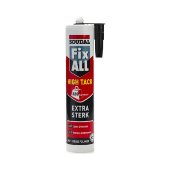 Soudal Fix All High Tack Zwart 290ml thumbnail
