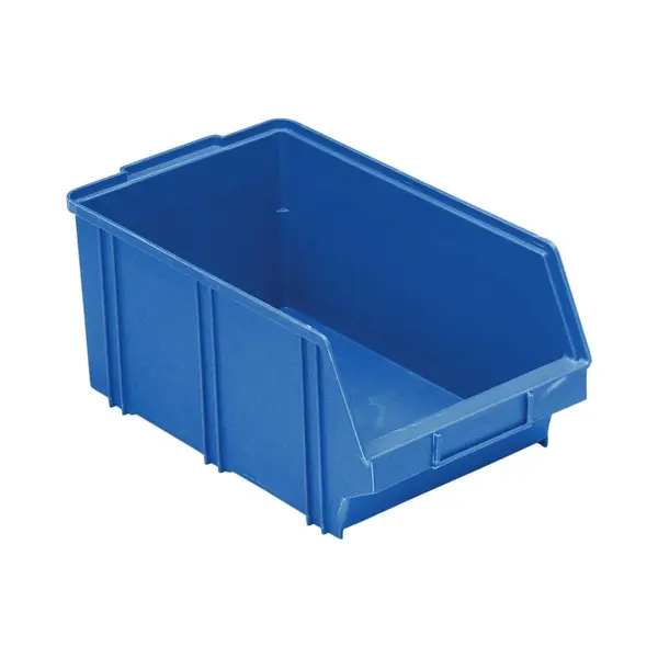 Merkloos Magazijnbak B4 - 210x330x155mm - Blauw thumbnail