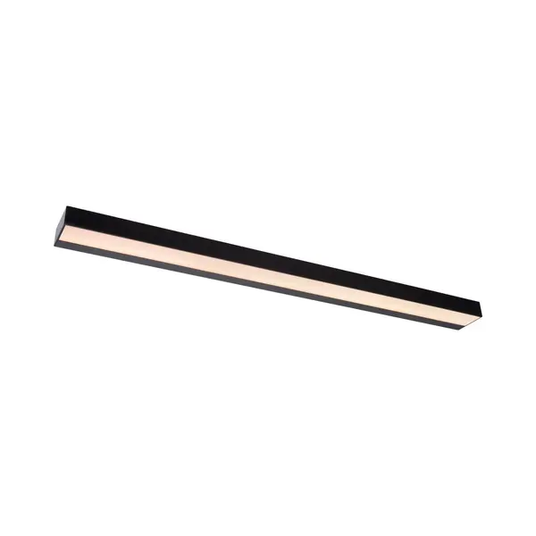 Lucide Alexa - Wandleuchte Länglich - 13W Led Inkl - 90 X 8 X 3, 6 Cm - IP44 - Schwarz thumbnail