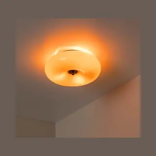 Lucide Sentino - Plafonnière - Ø 30 Cm - 3xG9 - Dimbaar - Oranje