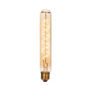 Lucide T32 - Filament Lamp - Ø 3, 2 Cm - Led 3 StepDim (Memory) - E27 - 1x4, 9W 2200K - Amber
