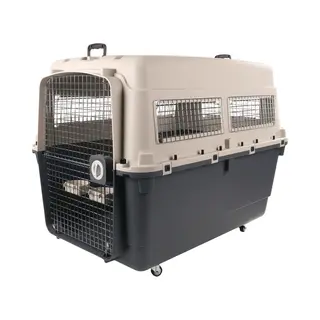 Flamingo Nomad - Reisbench Hond - Xxxl 122×82×97 Cm - Donkergrijs