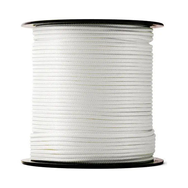 Snuro Nylon Seil (3mm, 100M, Weiß) - Dünnes Paracord Schnurr Aus Robustem, Geflochtenem Polyamid - Verschleißfest Und Stark - Bruchkraft 170kg thumbnail