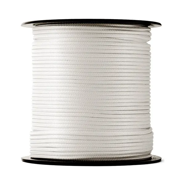 Snuro Nylonseil (1mm, 500M, Weiß) - Robustes Maurerschnur Mit Starkem Nylon Material- Witterungsbeständiges Seil Für Jede Anwendung- Bruchkraft thumbnail