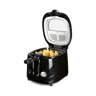 Domo DO461FR Fritteuse Einzelbild 2,5 l 1800 W Schwarz