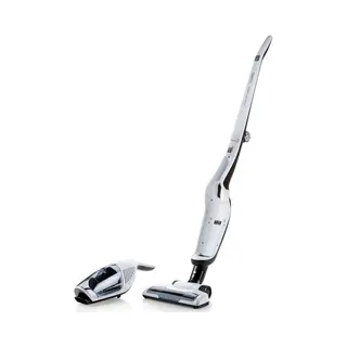 Domo DO217SV Stabstaubsauger/Elektrischer Besen 2-in-1-Stabstaubsauger Akku Trocken Zyklonal Beutellos 0,5 l Schwarz, Weiß