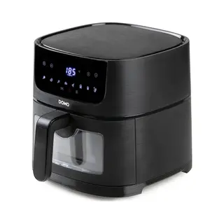 Domo DO542FR friteuse Enkel 4 l Vrijstaand 1350 W Heteluchtfriteuse Zwart