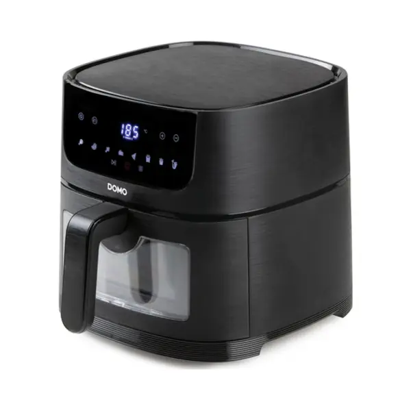 Domo DO542FR friteuse Enkel 4 l Vrijstaand 1350 W Heteluchtfriteuse Zwart thumbnail