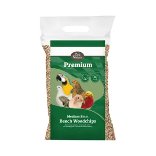 Deli Nature Premium Beukenhoutsnippers 8 Mm Midden 5 Kg