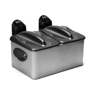 Frifri 1968 Dubbel 7 l 3200 W Zwart, Zilver