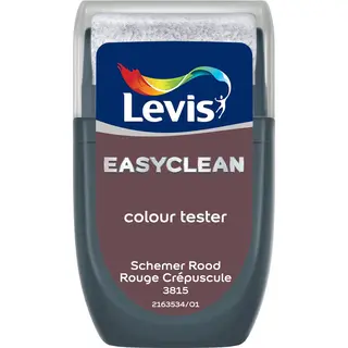 Levis - EasyClean Mur Tester - Schemer Rood - 30 Ml