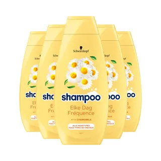 5x Schwarzkopf Elke Dag Shampoo 400 Ml