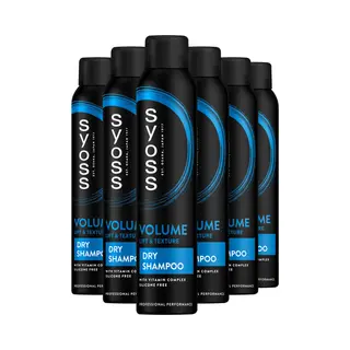 6x Syoss Volume Droogshampoo 200 Ml