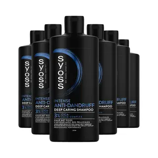6x Syoss Anti-Dandruff Shampoo 440 Ml