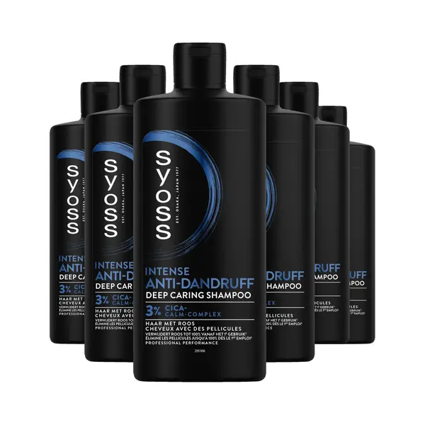 6x Syoss Anti-Dandruff Shampoo 440 Ml thumbnail