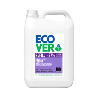 Ecover Vloeibaar Wasmiddel Color Appelbloesem Freesia 100 Wasbeurten 5 Liter