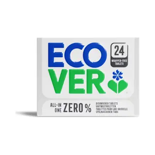 Ecover Vaatwastabletten All-in-One Zero% 24 Stuks
