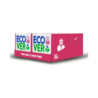 4x Ecover Vaatwastabletten All-in-One 72 Stuks