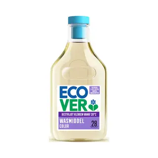 Ecover Geconcentreerd Vloeibaar Wasmiddel Color Appelbloesem & Freesia 28 Wasbeurten - 1 Liter