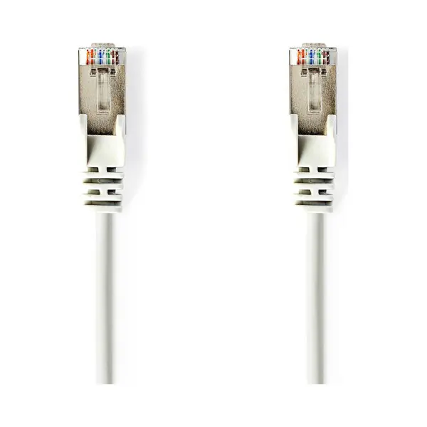 Nedis CCGP85121WT05 netwerkkabel Wit 0,5 m Cat5e Sf/Utp (S-Ftp) thumbnail