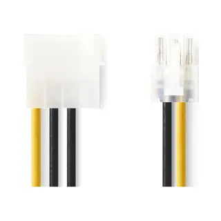 Nedis CCGP74060VA015 interne stroomkabel 0,15 m