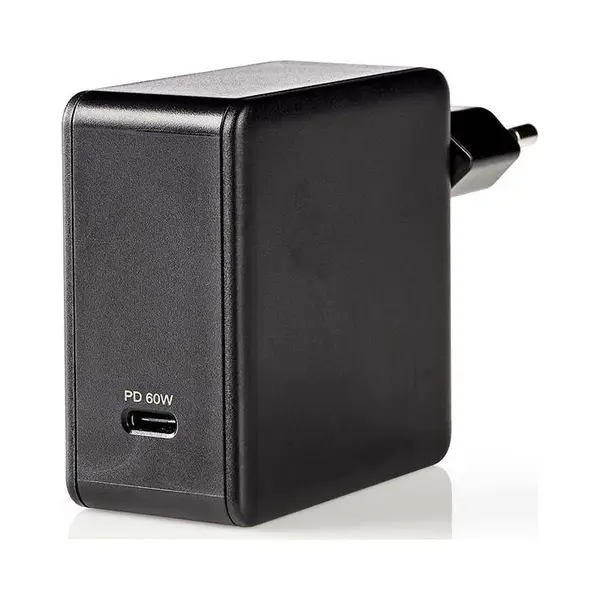 Nedis WCPD60W100BK oplader voor mobiele apparatuur Universeel Zwart Ac Binnen thumbnail