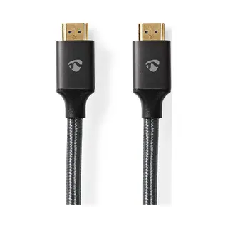 Nedis CVTB35000GY50 Hdmi kabel 5 m Hdmi Type A (Standaard) Zwart