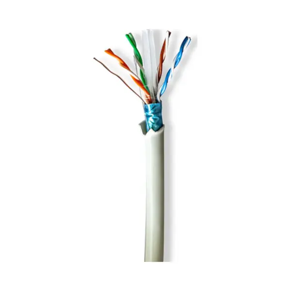 Nedis CCBG8526GY50 Netzwerkkabel Grau 50 m Cat6 F/Utp (Ftp) thumbnail
