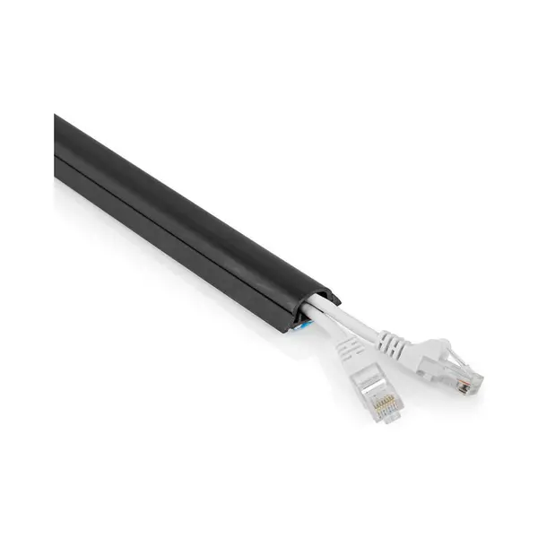 Nedis CMDT3312BK500 Kabelorganisator Fußkabelkanal Schwarz 1 Stk thumbnail
