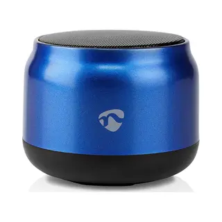 Nedis SPBT1005BU Draagbare & party speaker Mono draadloze luidspreker Blauw 3 W