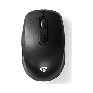 Nedis MSWS110BK muis Kantoor Rechtshandig Usb Type-A Optisch 1600 Dpi