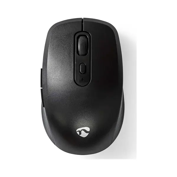 Nedis MSWS110BK muis Kantoor Rechtshandig Usb Type-A Optisch 1600 Dpi thumbnail