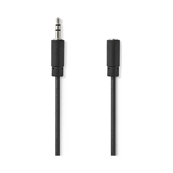 Nedis CAGL22050BK100 Audiokabel 10 m 3,5 mm Schwarz thumbnail