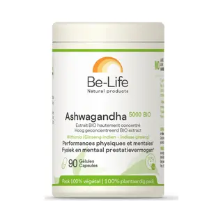 Be-Life Ashwagandha 5000 Bio | 90 Kapseln