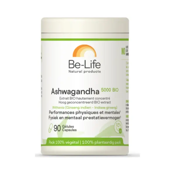 Be-Life Ashwagandha 5000 Bio | 90 Kapseln thumbnail