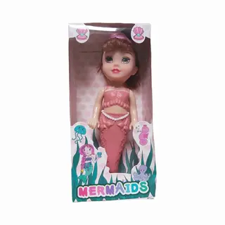JInscom Mermaid Zeemeermin Pop Roze 18cm