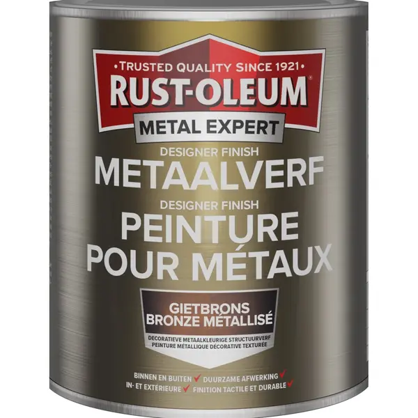 Rust-Oleum Designer Finish - Gietbrons - 0, 75L thumbnail