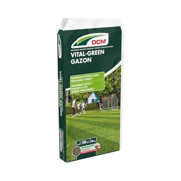 Dcm Gazonmeststof 20kg Voor 500m² - Vital Green thumbnail