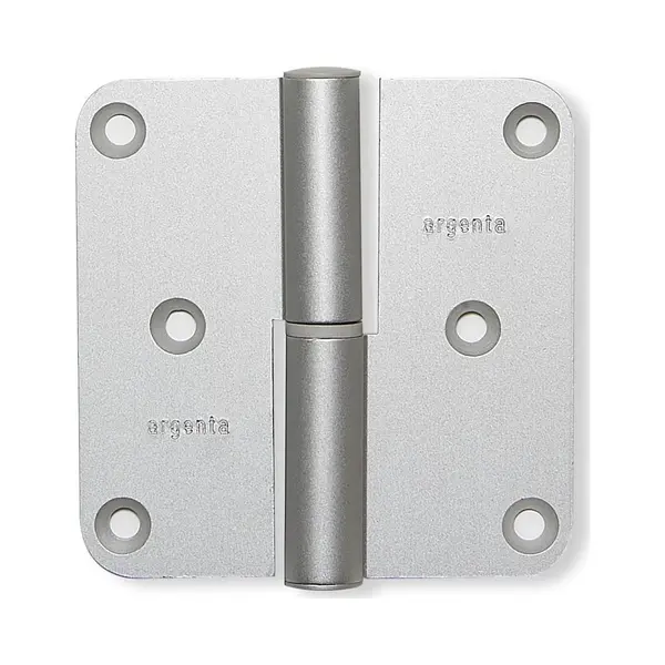 Paumelle - Aluminium F1 - Aluminium - Argenta - Argenta Afgeronde Kogelstift Din Links 89x89mm Aluminium thumbnail
