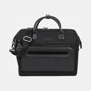 Hedgren, Unisex, Tasche, Handtas Schoudertas Galao Briefcase 14 Black Zwart, Schwarz, (14.56 l)