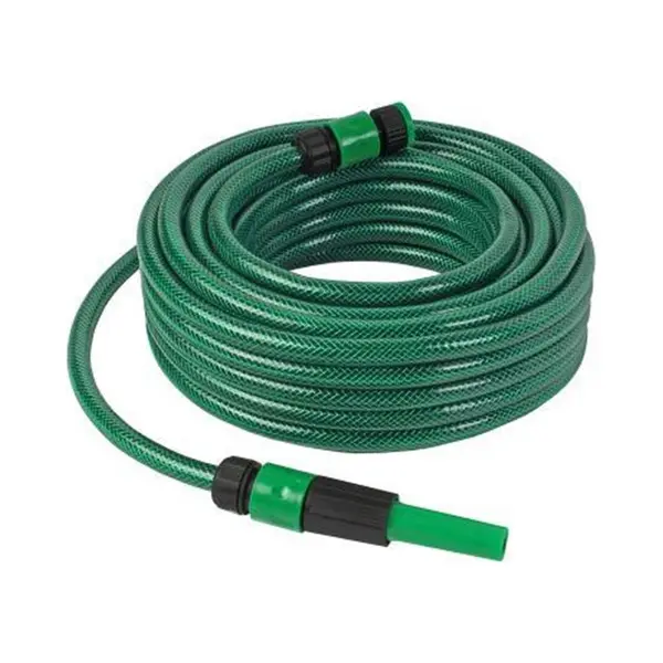 Talen Tools - Tuinslang - Met Koppeling En Spuit - Versterkt - 1/2 Inch - 15 Meter - Grijs thumbnail