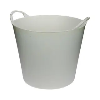 Talen Tools Flexibele Kuip Voor Tuinafval Wit 20 Liter