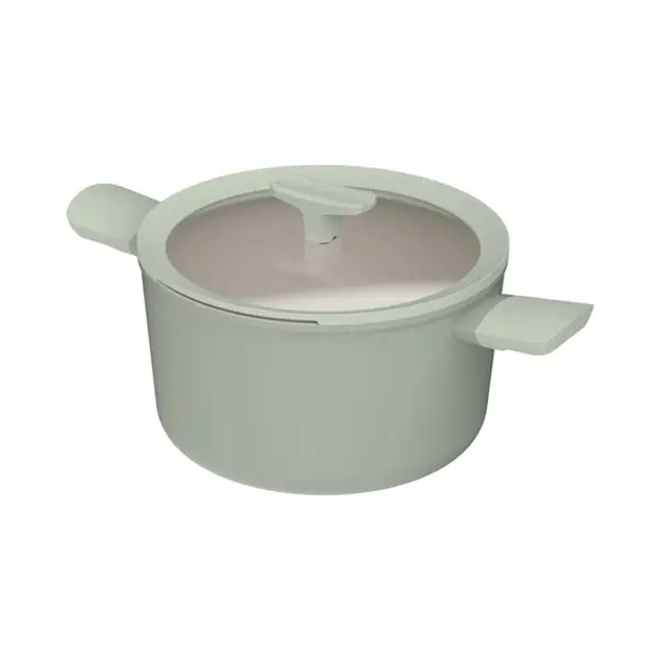BergHOFF 3950453 soeppan 5,5 l Groen Aluminium, Glas, Silicone thumbnail