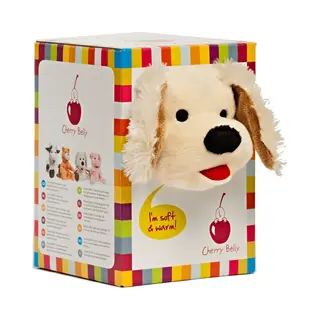 Cherry Belly® Knuffel Hond Kersenpitkussen - Wasbaar - The Only Original