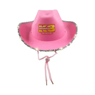 K3 Originals - Cowboyhoed - Led-lichtjes - Roze