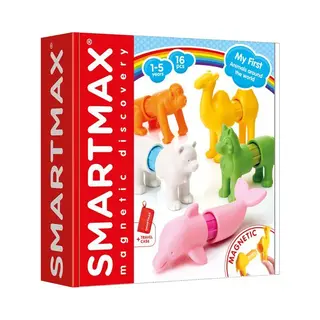 SmartMax - Meine Ersten Tiere Weltweit, Magnetisches Entdeckungsset, Alter 1-5 Jahre