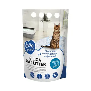 Duvo+ Premium Silica Katzenstreu - 5 Liter