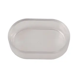 Duvoplus - Vogelnest - Vogel - Eetpot Ovaal 12x7x3, 5cm Transparant - 1st
