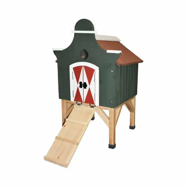Duvo Woodland Design Kippenhok Dutch House 71, 5x76, 5x118cm Meerkleurig thumbnail