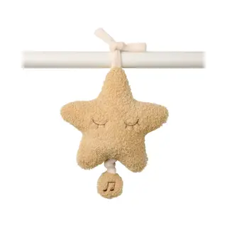 Nattou Musical Cuddly, Built-In Music Box, No Batteries Needed, Relaxing La-Le-Lu Melody, Huggable Sleep Soother, Activity Hanging Toy For